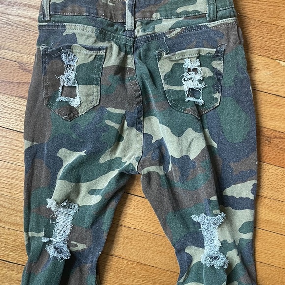 Ladies Army Fatigue Pants - Picture 5 of 7
